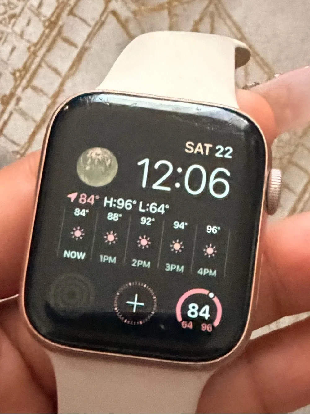 Apple Watch Series 5 44MM - Pink Sand Sport Band